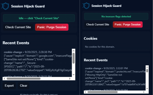 Session Hijack Guard
