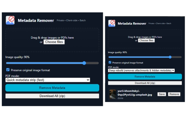 Metadata Remover Browser Extension – Fast, Private, and Secure File Cleaning