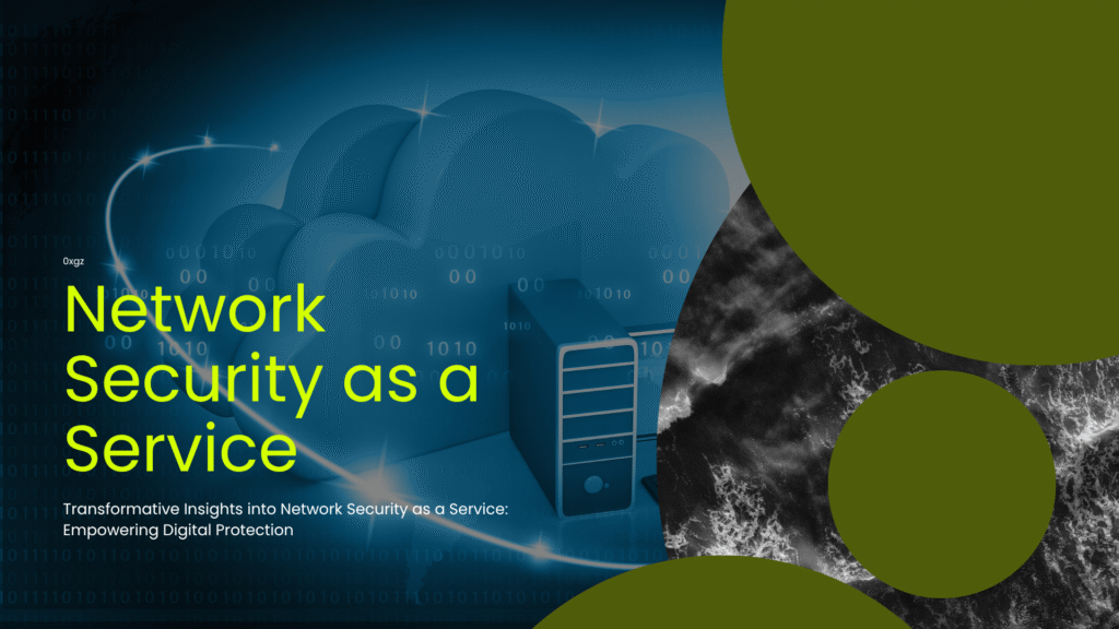 Network Security as a Service
